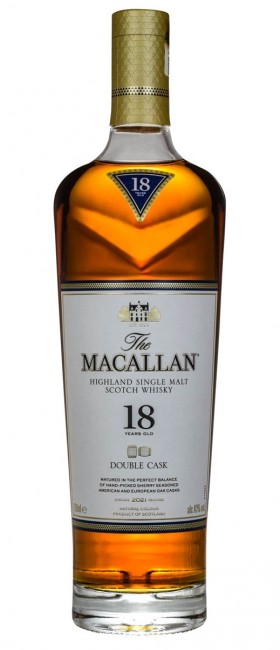 The Macallan Double Cask 18 Years Old Single Malt Whisky 750ml