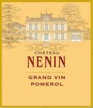 Chateau Nenin - Pomerol Bordeaux 2019 (750)