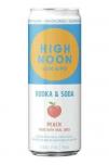 High Noon - Hard Seltzer Peach 4 pack Cans 0 (120)