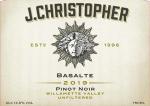 J. Christopher - Pinot Noir Basalte Willamette Valley 2019 (750)