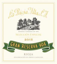 La Rioja Alta - Rioja Gran Reserva 904  Seleccion Especial 2015 (1.5L) (1.5L)