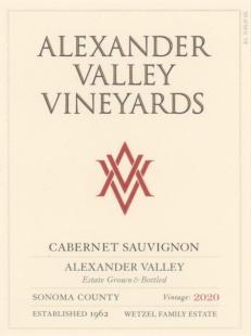 Alexander Valley Vineyards - Cabernet Sauvignon Alexander Valley 2020 (750ml) (750ml)