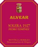 Alvear - Pedro Ximenez Solera 1927 0