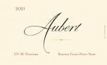 Aubert - Pinot Noir UV-SL Vineyard Sonoma Coast 2021 (750)