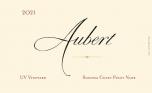 Aubert - Pinot Noir UV Vineyard Sonoma Coast 2021 (750)