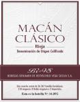 Bodegas Benjamin de Rothschild Vega Sicilia - Macan Clasico Rioja 2018 (750)