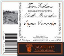 Calabretta - Nerello Mascalese Vigna Vecchie 2012 (750ml) (750ml)