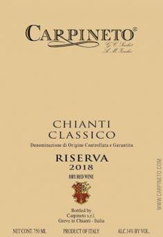 Carpineto - Chianti Classico Riserva 2018 (750ml) (750ml)