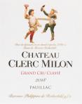 Chateau Clerc Milon - Pauillac Bordeaux 2018 (750)