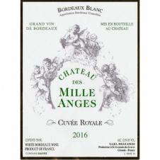 Chateau des Mille Anges - Cuvee Royale Bordeaux Blanc 2020 (750ml) (750ml)