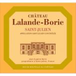 Chteau Lalande-Borie - Saint Julien Bordeaux 2017 (375)