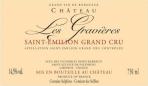 Chateau Les Gravieres - Saint Emilion Grand Cru 2020 (750)