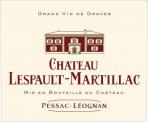 Chateau Lespault Martillac - Pessac Leognan Bordeaux 2020 (750)