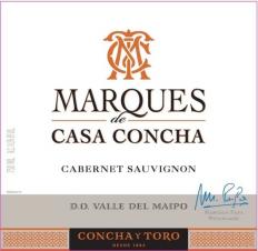 Concha y Toro - Cabernet Sauvignon Marqus de Casa Concha 2019 (750ml) (750ml)
