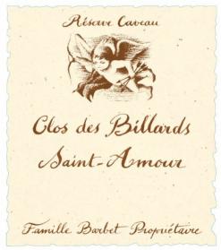Domaine des Billards - Saint Amour Clos des Billards 2015 (1.5L) (1.5L)
