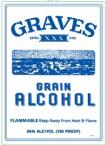 Graves - Grain Alcohol 95% 190 Proof (750)