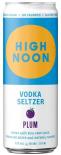 High Noon - Hard Seltzer Plum 4 pack Cans (120)