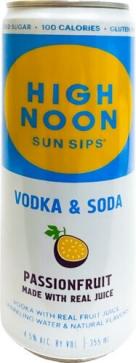 High Noon - Hard Seltzer Passion Fruit 4 pack Cans (12oz bottles) (12oz bottles)
