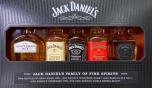 Jack Daniels - Mini Gift Set with Gentleman Jack, Tennessee Honey, Old No. 7, Fire & Single Barrel (50)