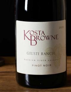 Kosta Browne - Pinot Noir Giusti Ranch Russian River Valley 2020 (750ml) (750ml)