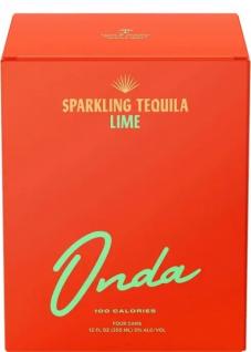 Onda - Sparkling Tequila Lime 4 pack Cans (12oz bottles) (12oz bottles)