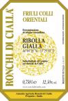 Ronchi di Cialla - Ribolla Gialla Friuli Colli Orientali 2022 (750)