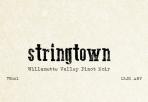 Stringtown - Pinot Noir Willamette Valley 2021 (750)